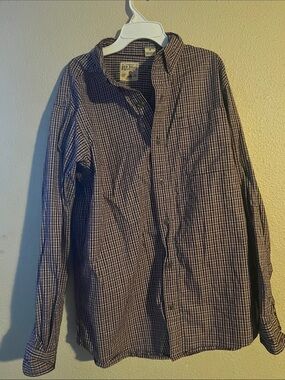 RedHead Men’s Plaid Button up Shirt Large